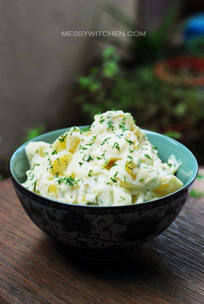 Potatoes In Dill Cream Sauce