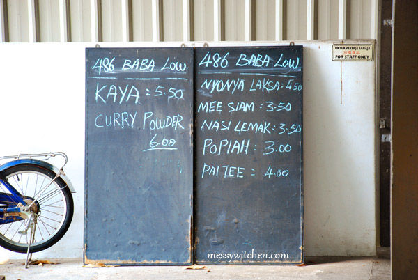 486 Baba Low Melaka Messy Witchen