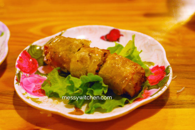 Bun Nem (Traditional Fried Spring Roll) @ Bun Cha Ta Hanoi, Hoan Kiem, Hanoi